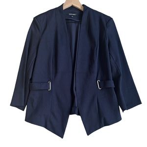 Roz & Ali Navy Blue NWT XL Blazer